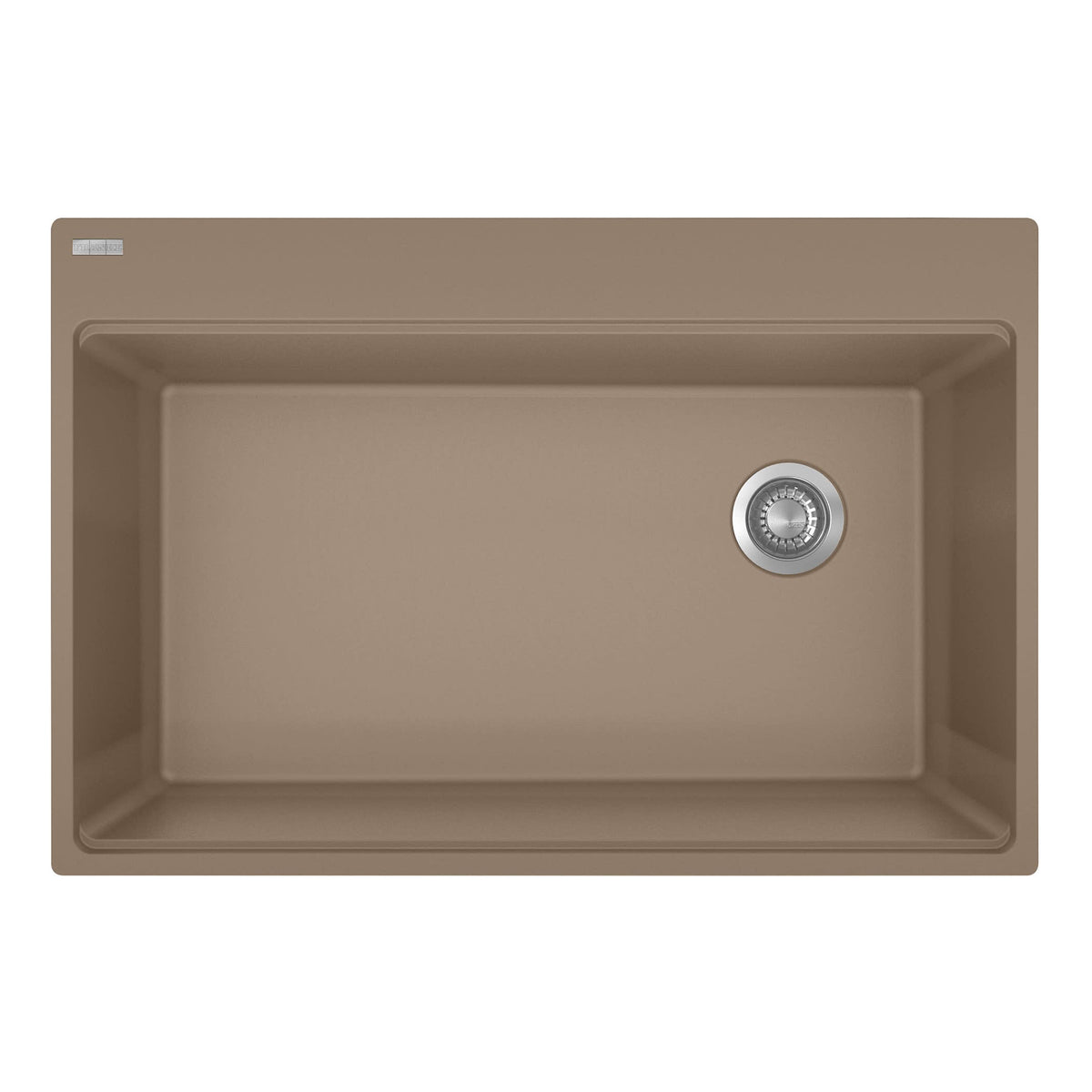Maris 33x22x9-1/2" Drop-In 1-Bowl Kitchen Sink in Oyster