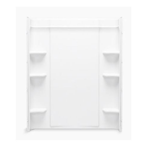 Ensemble Medley 60x76" Shower Back Wall in White
