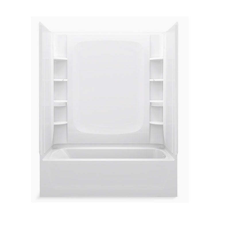 TUB & SHOWER KIT 60X30 RH WHT 71470122-0 STORE+ AFD