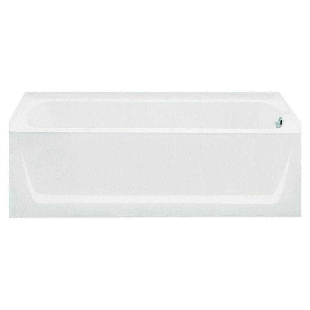 Ensemble 60x32x18" Vikrell Bathtub w/Right Drain in White