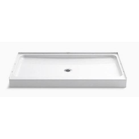 Ensemble 60x34x5-1/2" Vikrell Shower Base in White