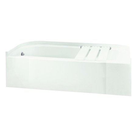 Accord 60x30x17-1/4" Vikrell ADA Bathtub w/LH Drain in White