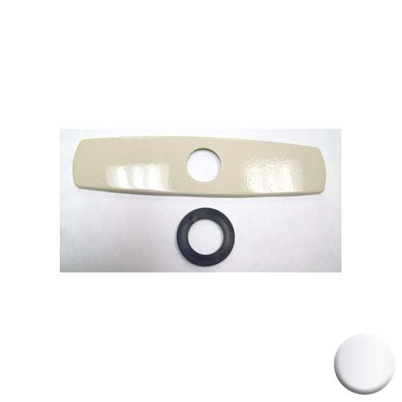 Escutcheon 10"x2-1/2" for Kitchen Faucet Stainless Steel