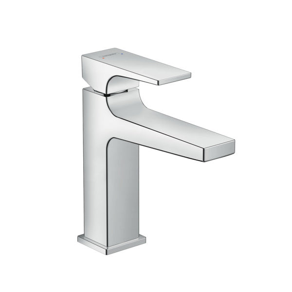 Metropol 1-Hole Faucet 110 w/Lever Handle & Drain in Chrome, 1.2 gpm