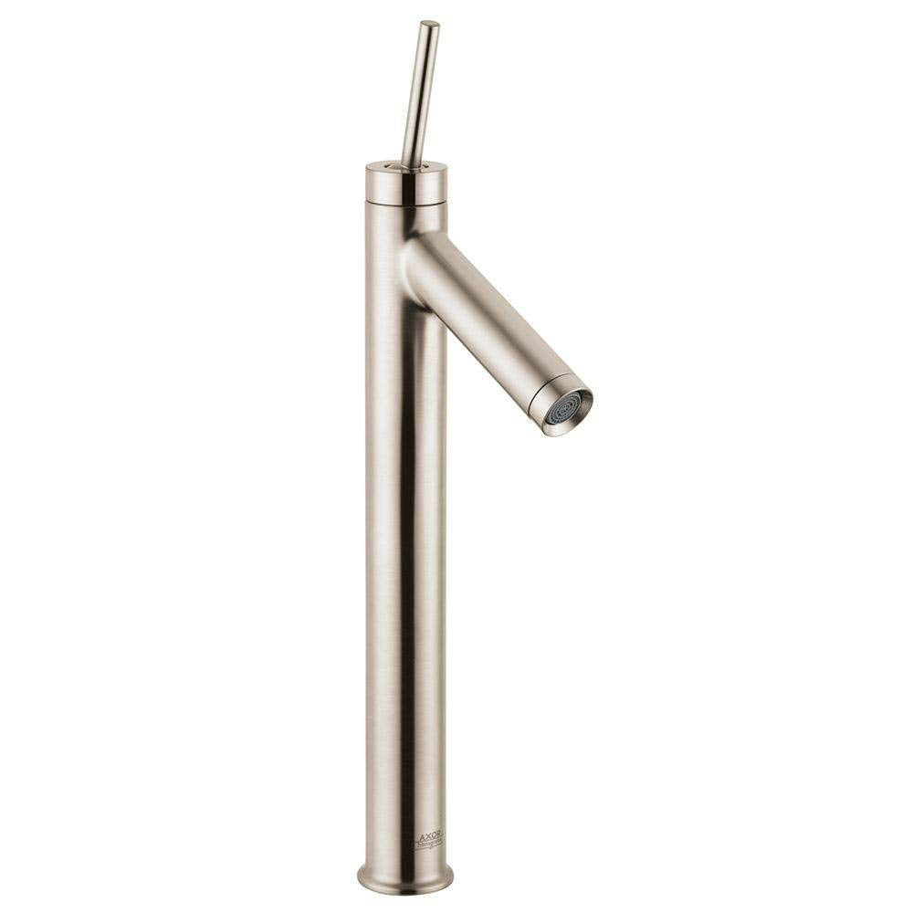 Axor Starck 250 1-Hole Lav Faucet in Brushed Nickel, 1.2 gpm