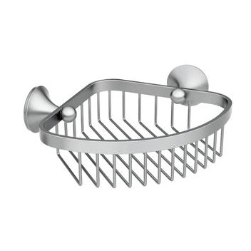 Wynford Corner Shower Basket in Chrome