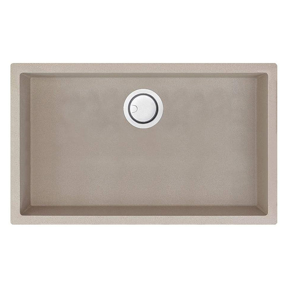 Zero 29-46/64x17-61/64x7-7/8" 1-Bowl Kitchen Sink Champagne