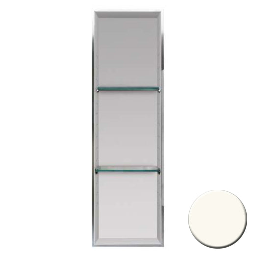 Vertical Storage Pod 14x3-3/4x46-1/2" in White