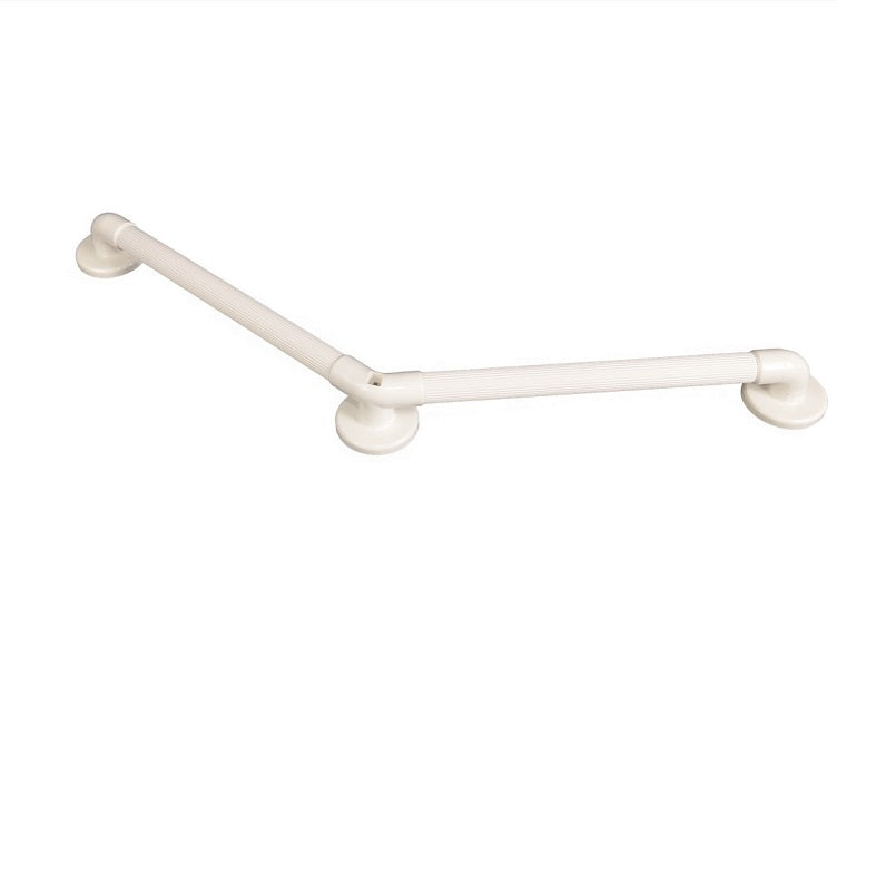 GRAB BAR GB1955-WH 18X18 WHT HEAVY DUTY - ANGLED 135 DEGREE