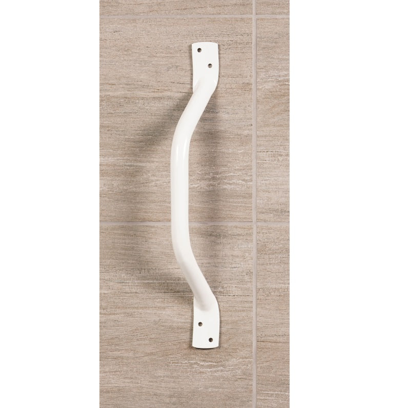 GRAB BAR 18" CRANKED WHT GB1700-WH