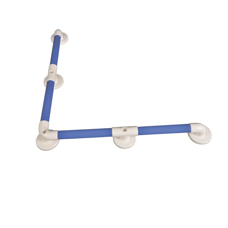 GRAB BAR GB1961-BU 24X24 BLUE HEAVY DUTY - ANGLED 90 DEGREE