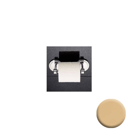 PAPER HOLDER 0808-3 POL BRASS METRO DISC