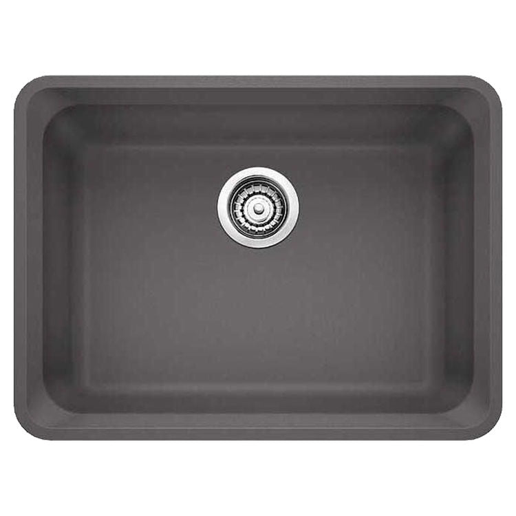 Performa 33x20x10" Double Bowl Kitchen Sink in Cinder