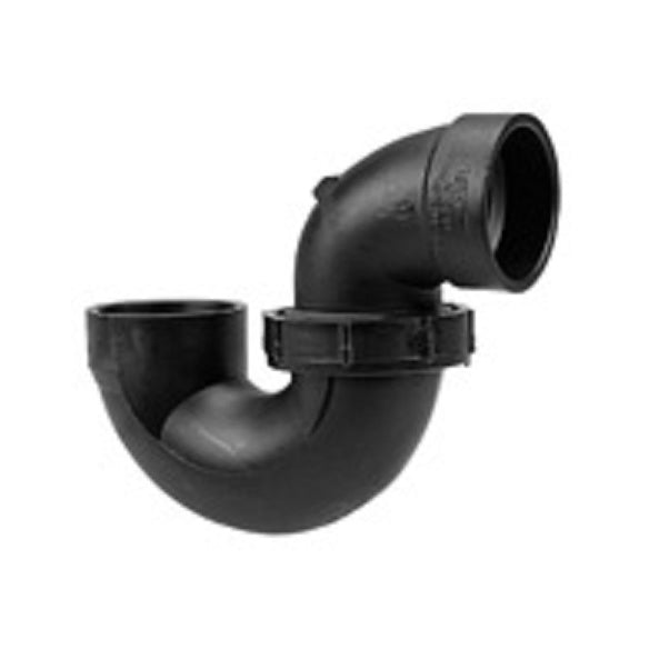 P-TRAP 1-1/4 ABS-DWV HXH 5895 W/UNION JOINT