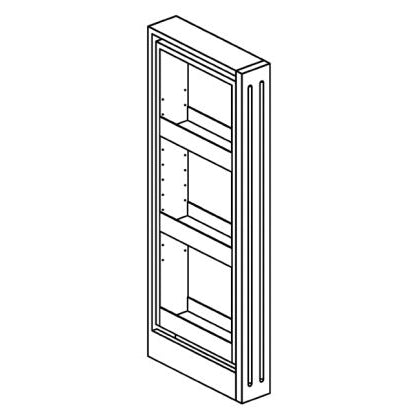 WPOS6X42FF WALL PULL-OUT MAPLE VINTAGE