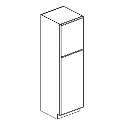 Georgetown 18x12x84" Utility Cabinet in Maple Onyx