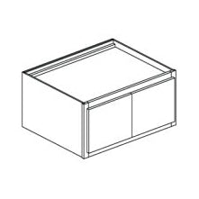 Georgetown 30x15x24" Refrigerator Wall Cabinet in White