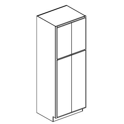 Georgetown 18x84x12" Utility Cabinet in White