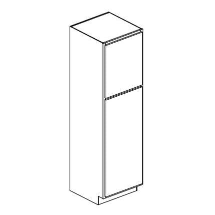 Georgetown 18x12x84" Utility Cabinet in Cherry Lava