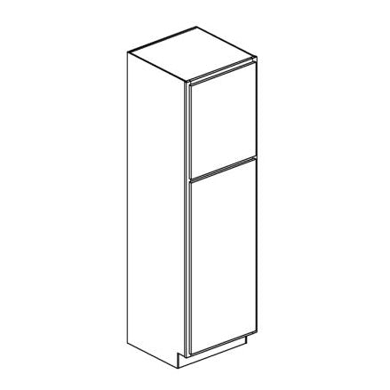 Georgetown 18x24x84" Utility Cabinet in Cherry Lava