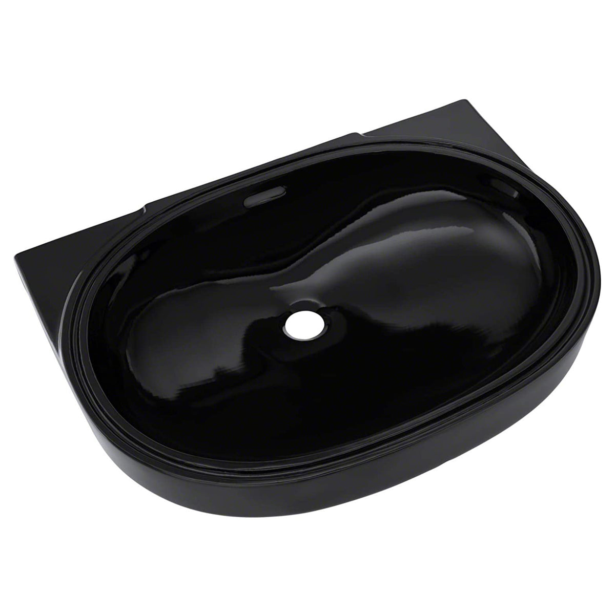 19x13" Undermount Lav Sink in Ebony