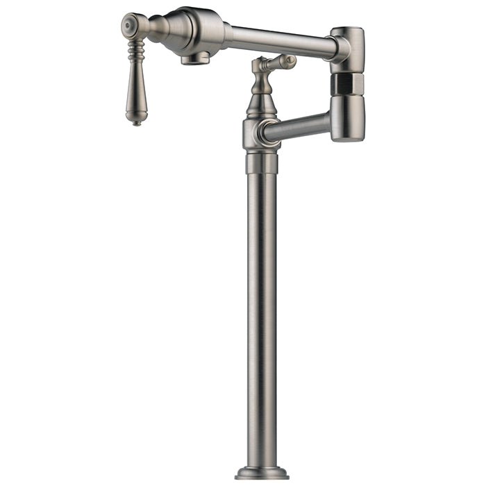 Brizo Single Hole Deck Mount Pot Filler Faucet in Stainless