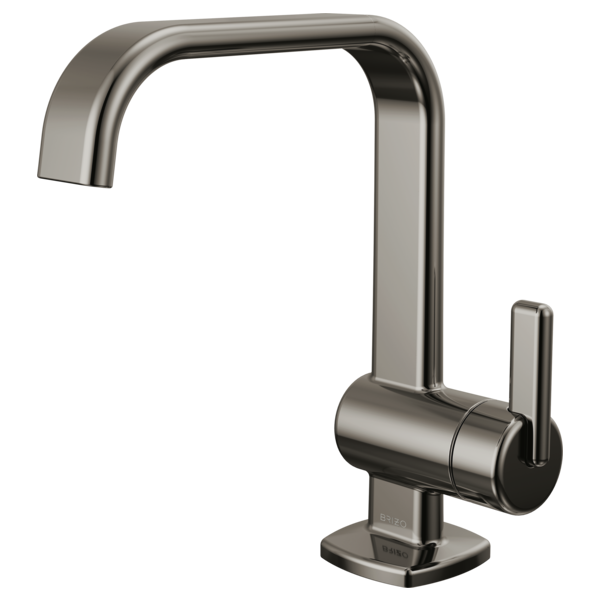 Brizo Allaria 1-Handle Lav Faucet in Brilliance Black Onyx