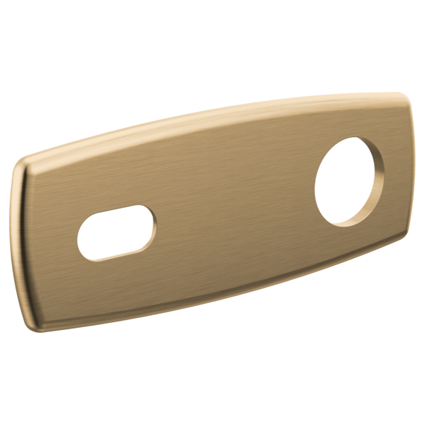 Brizo Allaria Optional Wall Plate Escutcheon in Luxe Gold