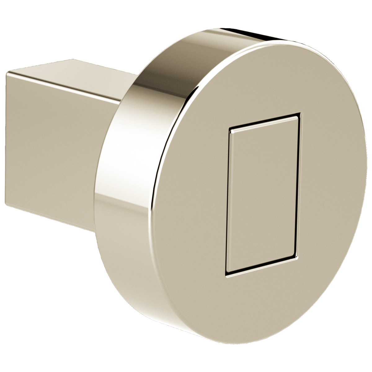 Litze Drawer Knob in Polished Nickel