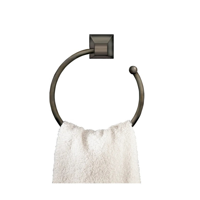 Town Square 7" Towel Ring in Oil Rubbed Bronze