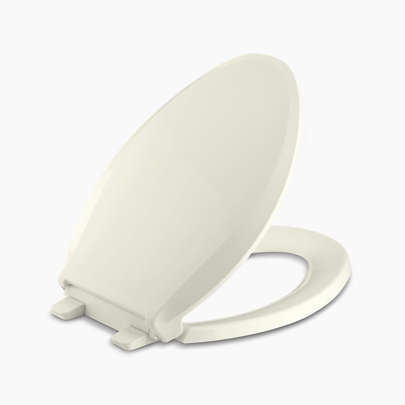 K-4636-96 CACHET QUIET CLOSE TOILET SEAT ELON BISCUIT