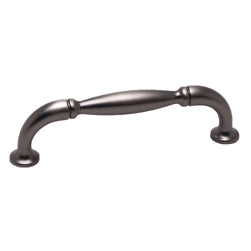 Euro Classica 4-3/8" Pull in Brushed Tin