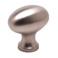 Euro Classica 1-3/8" Knob in Brushed Nickel
