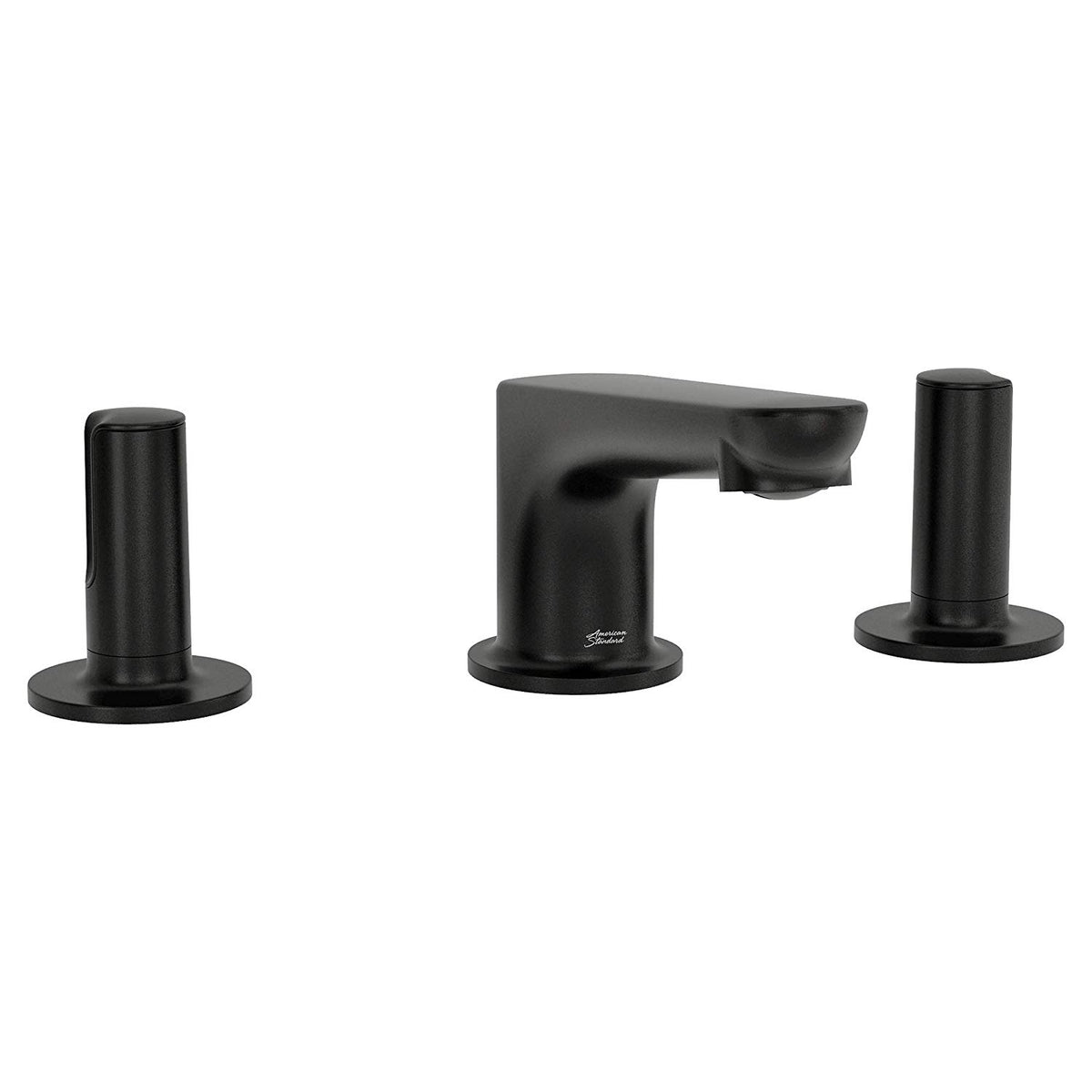 Studio S Widespread Lav Faucet W/Knob Handles In Matte Black