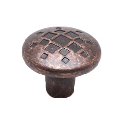 Overture 1-5/16" Knob in Rustic Copper