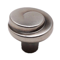 Sonata 1-3/16" Knob in Rustic Black Nickel