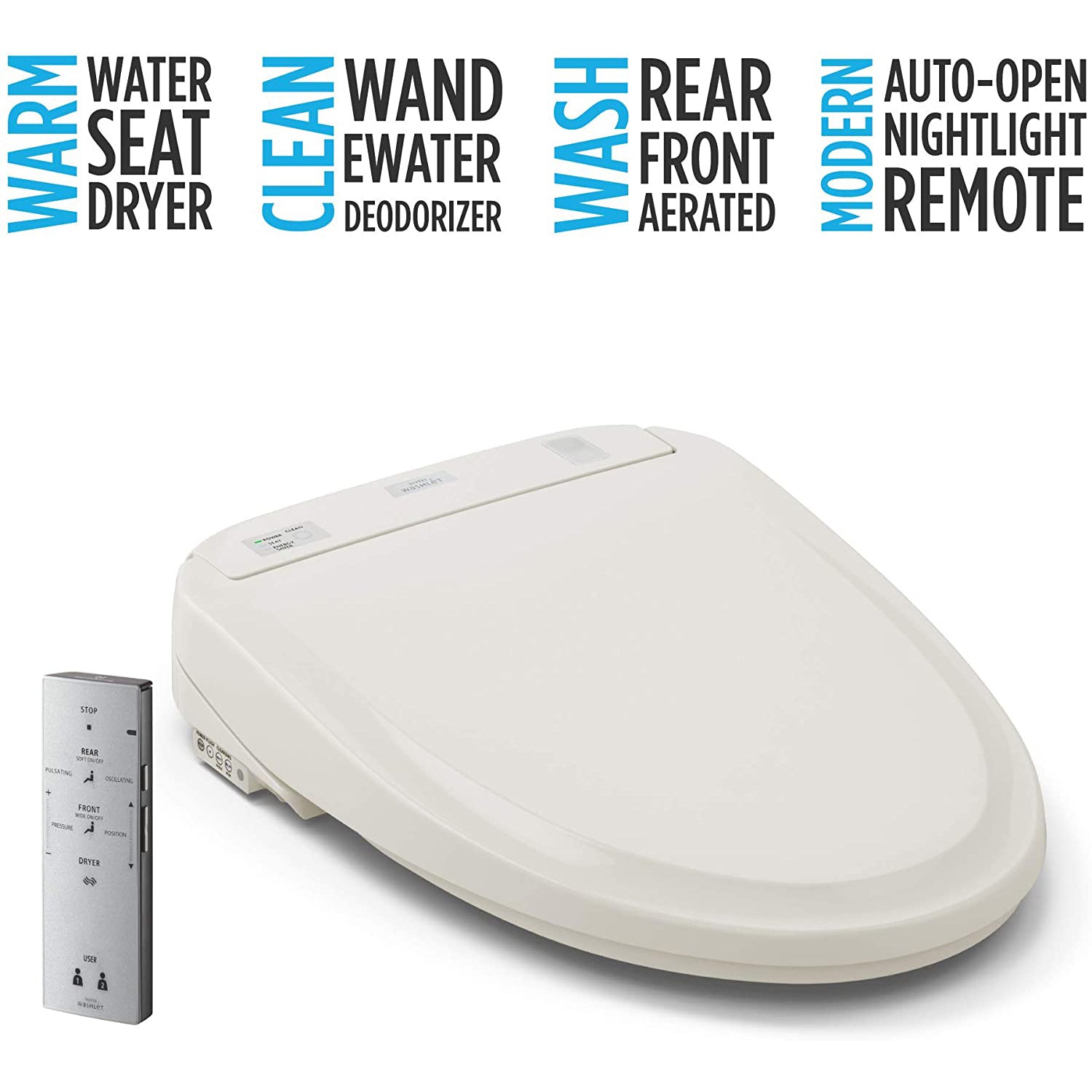 WASHLET SW583#12 BGE RND S350e W/REMOTE F/HEATED SEAT