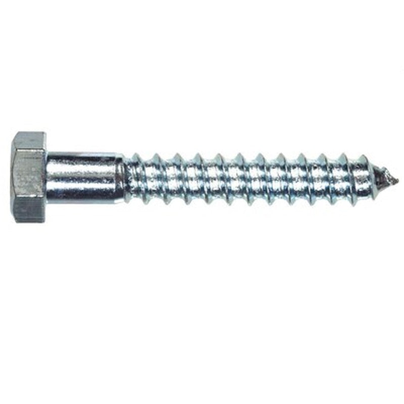 Lag Screw 1/4"X1-1/2" Hex Head Zinc