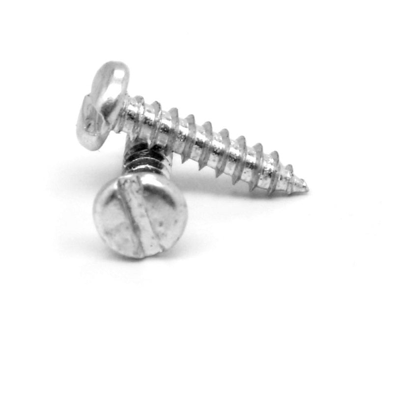 Pan Head Screw #10X7/8" Slotted Sheet Metal Type AB Zinc