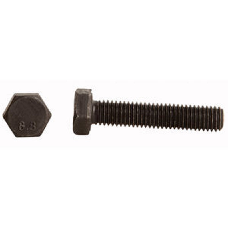 SCREW M8X30 HEX HD CAP 39117 1.25MM COARSE PITCH BLK