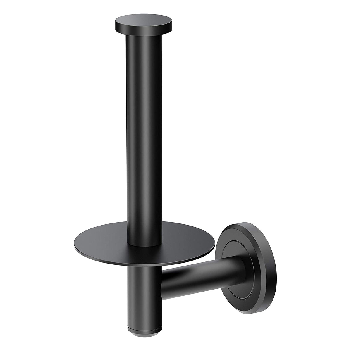 Latitude2 Vertical Toilet Tissue Storage Holder, Matte Black