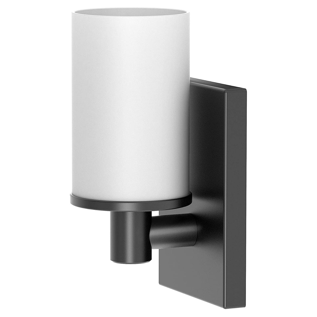 Modern Farmhouse Single Light Sconce in Matte Black