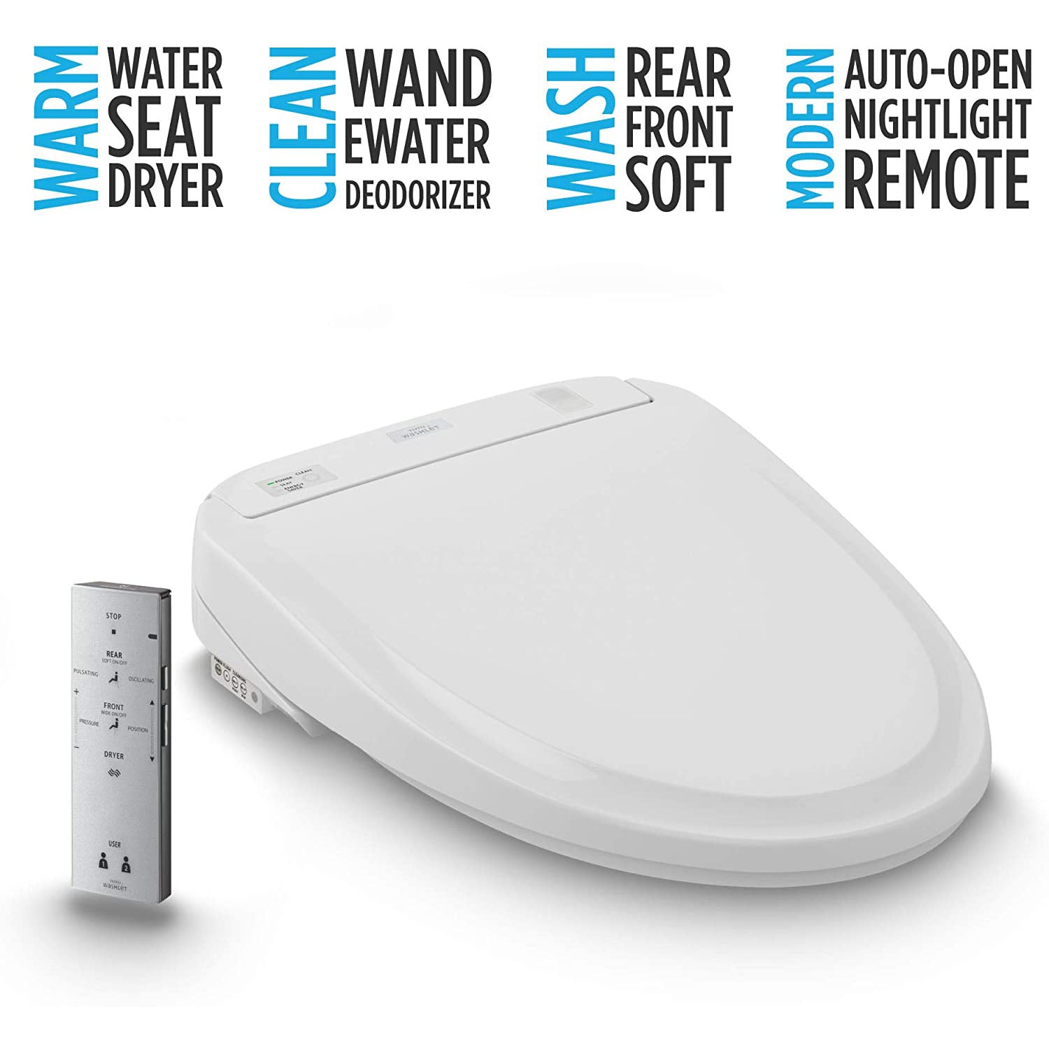 WASHLET SW583#01 CTTN RND S350e W/REMOTE F/HEATED SEAT