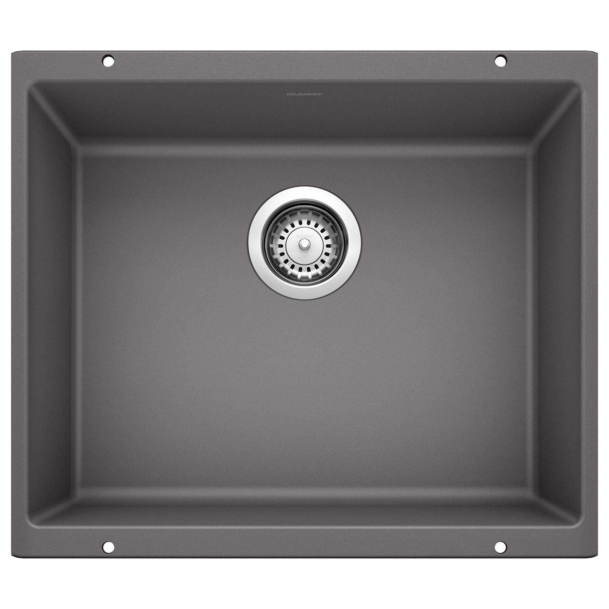 Precis 20-3/4x18x7-1/2" Large Single Bowl Sink in Cinder