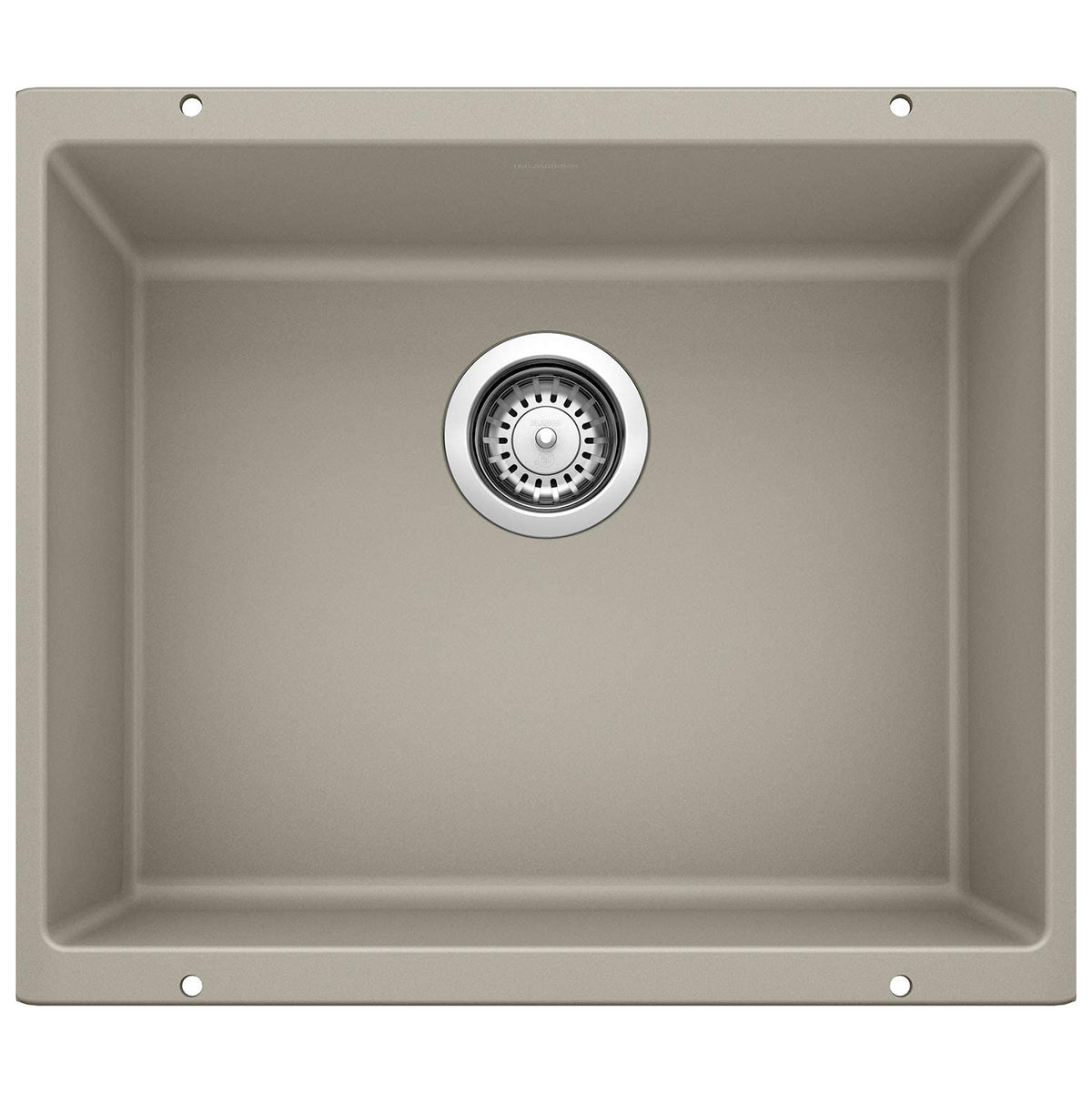 Precis 20-3/4x18x7-1/2" Large Single Bowl Sink in Truffle
