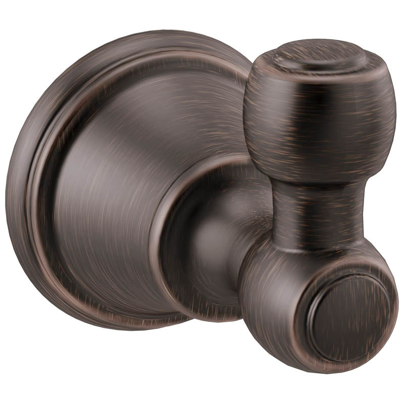 Woodhurst Single Robe Hook in Venetian Bronze