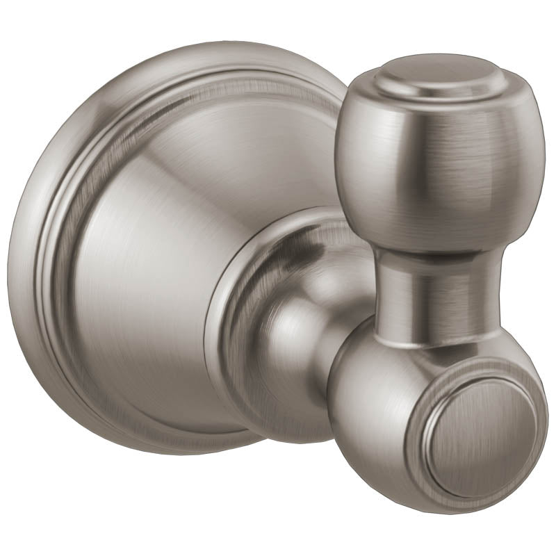 Woodhurst Single Robe Hook in Stainless
