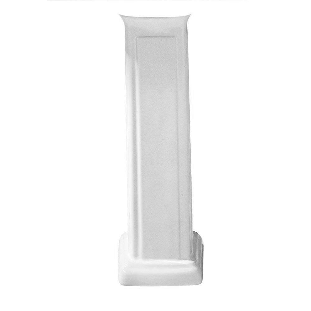 Heritage 8x26" Pedestal Base Only in White