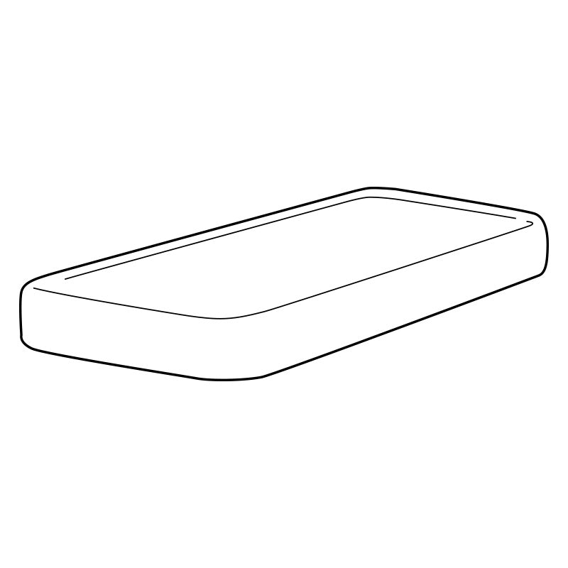 Champion 4 Toilet Tank Cover Only White