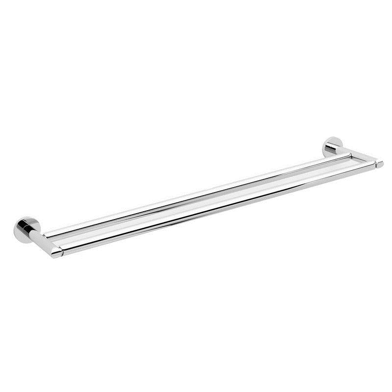 TOWEL BAR 24" DBL 0222-24/PC SINE COLLECTION